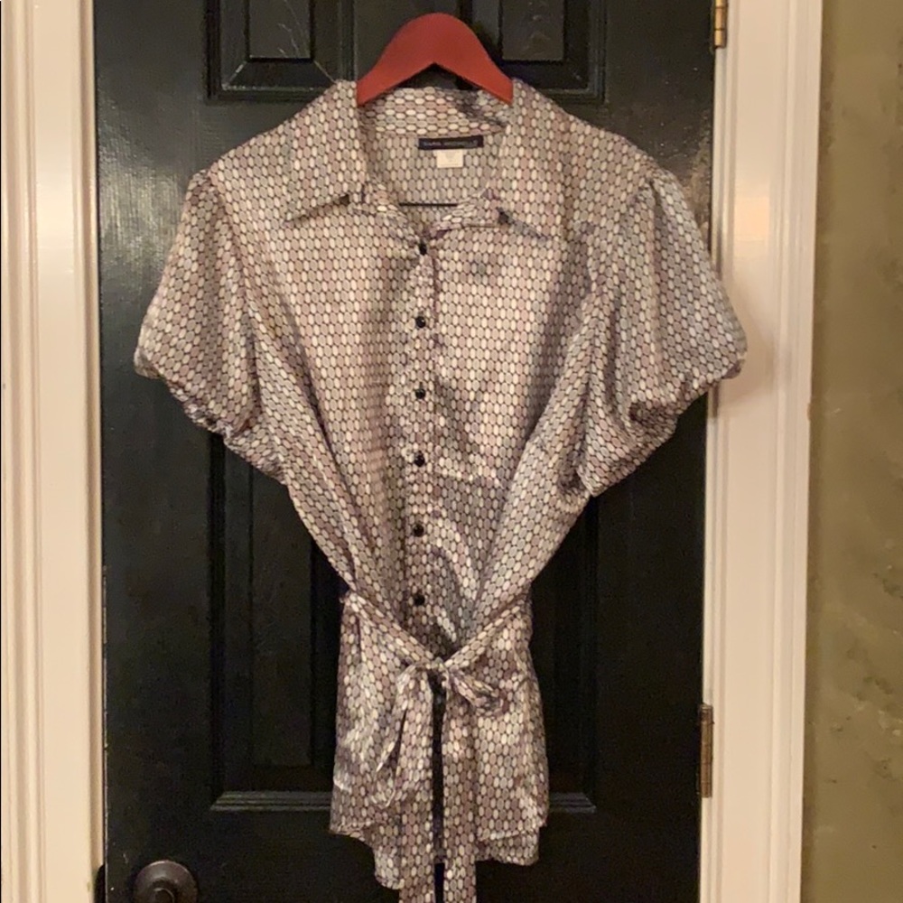 Sara Michelle shimmery shirt 2X